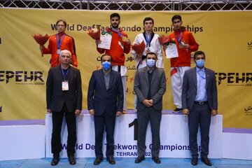 Championnat du monde de taekwondo pour sourds 2021 : trois médailles pour l’Iran