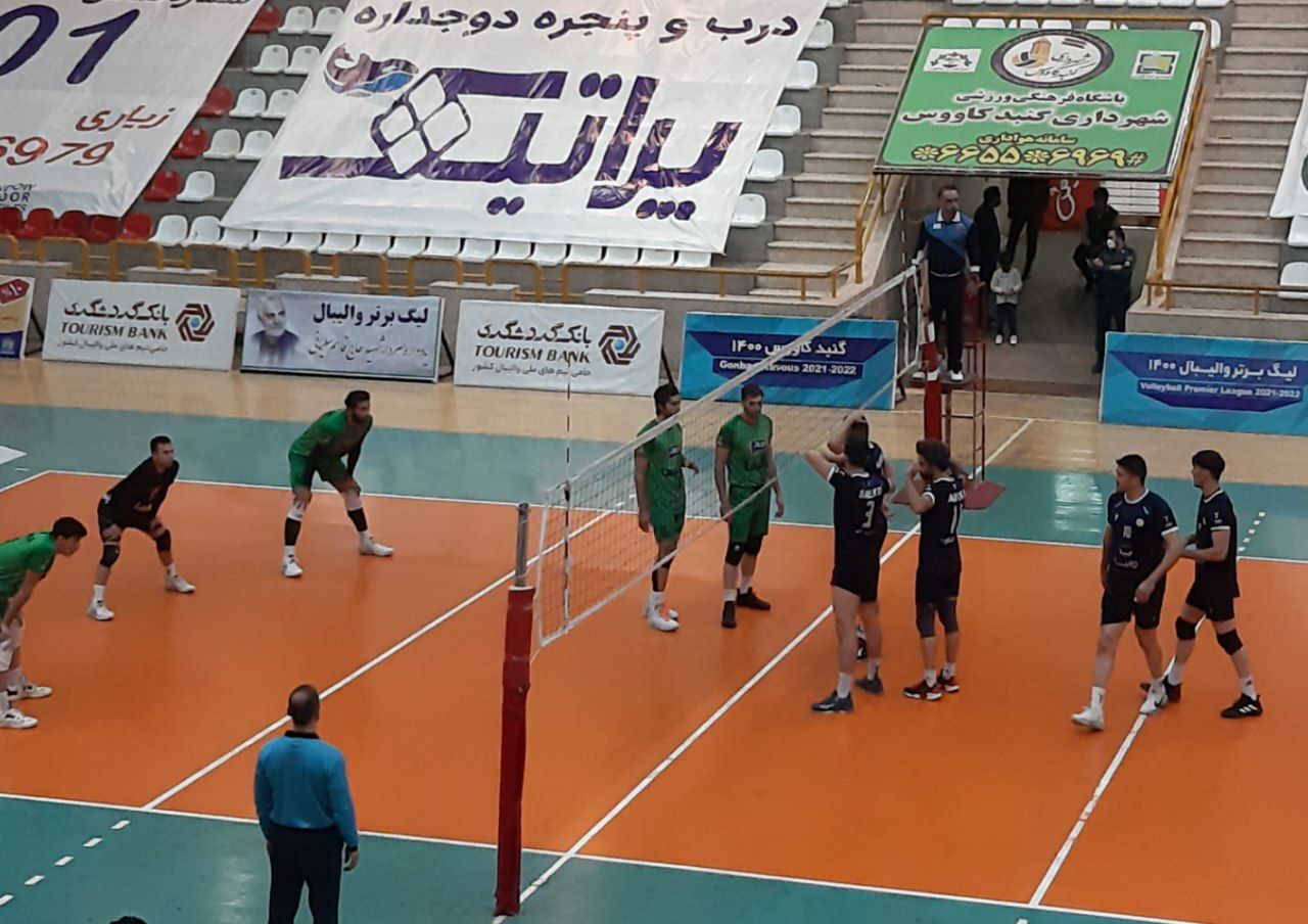 شکست نمایندگان مازندران در هفته نهم لیگ برتر والیبال شکست نمایندگان مازندران در هفته نهم لیگ برتر والیبال