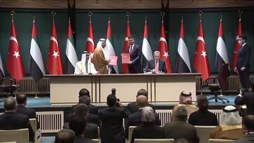 امضای چند توافق همکاری میان ترکیه و امارات 