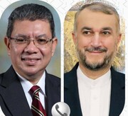 Los cancilleres de Irán y Malasia debaten sobre las relaciones bilaterales