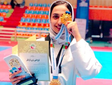 Une Iranienne remporte la médaille d'or aux championnats du monde de taekwondo
