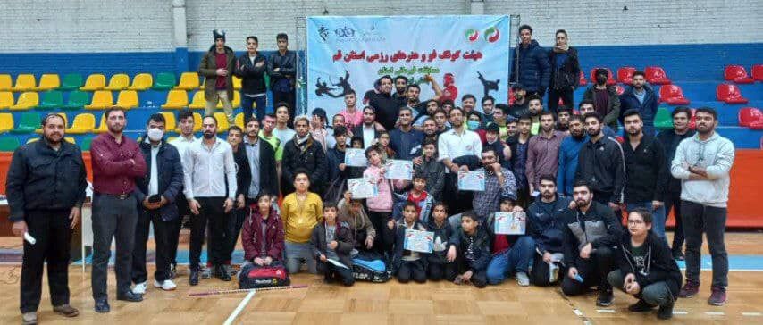 نفرات برتر مسابقات قهرمانی کونکفو استان قم مشخص شدند
