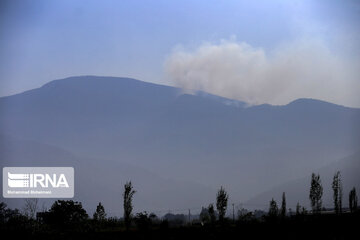 هشدار آتش‌سوزی در جنگل‌های هیرکانی گلستان