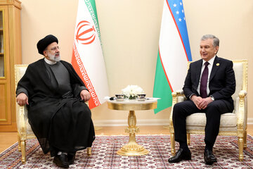 دیدار رییس جمهور ازبکستان با آیت الله رئیسی