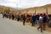 استقبال کشاورزان مهابادی از اجرای طرح پلاک گذاری اداوات کشاورزی
