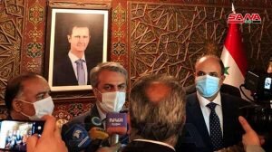 وزیر صمت: ظرفیت های فراوانی برای توسعه روابط ایران و سوریه وجود دارد