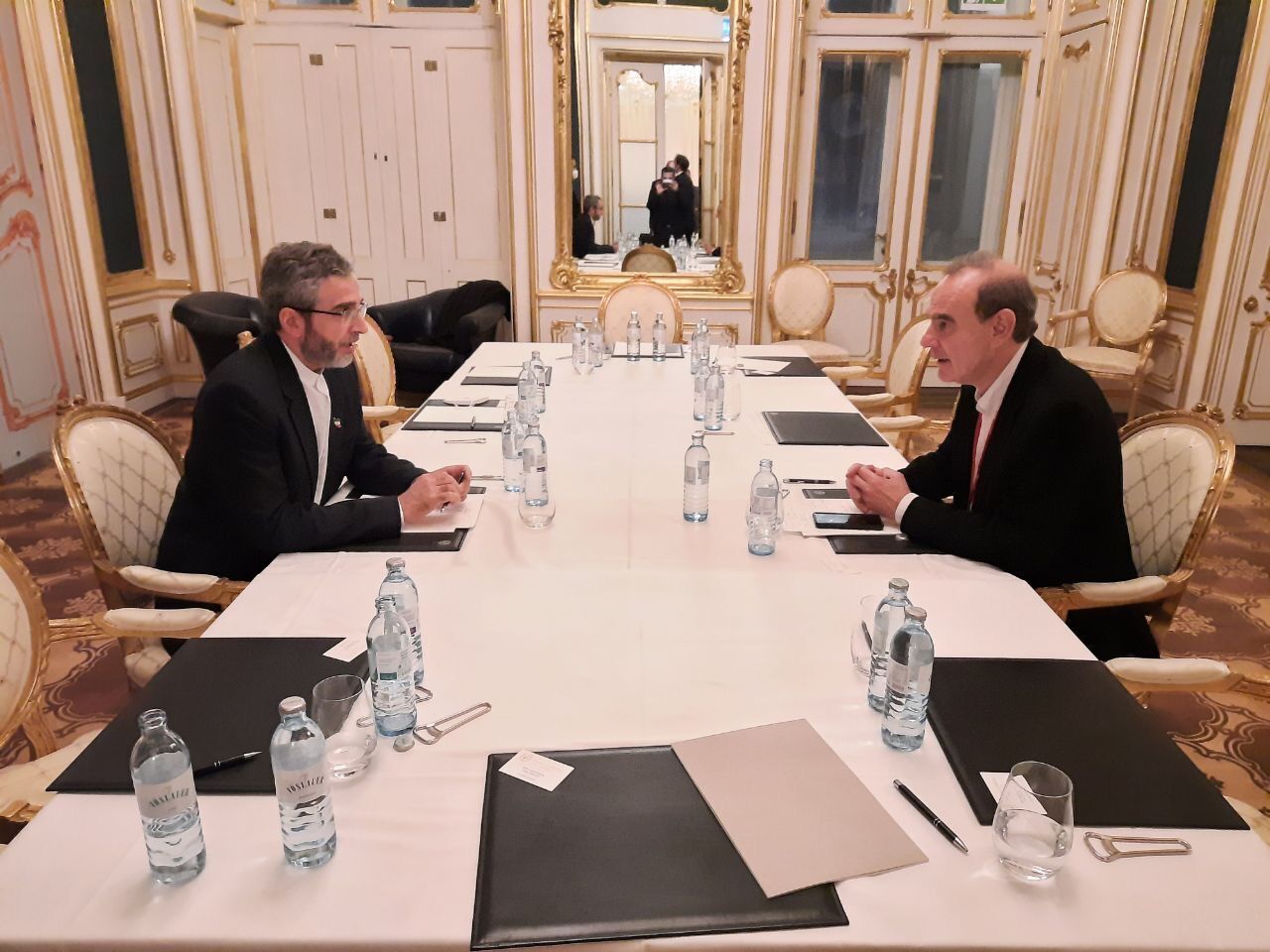 Iran top nuclear negotiator, Mora meet ahead of Vienna talks