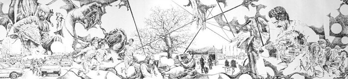 پیروی کلیت اثر از جزئیات در نمایشگاه نقاشی «جز از کل»