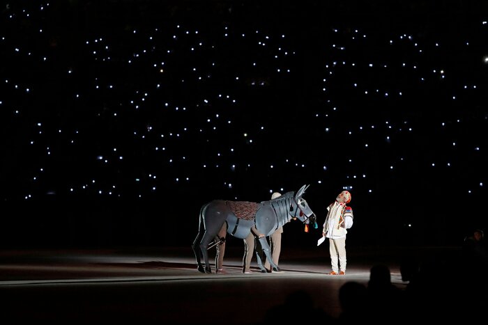 افتتاحیه باشکوه جام جهانی فوتبال کشورهای عربی در قطر