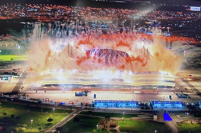 افتتاحیه باشکوه جام جهانی فوتبال کشورهای عربی در قطر