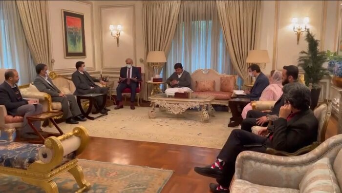 سرکنسول ایران در لاهور با رئیس حزب مسلم لیگ نواز دیدار کرد