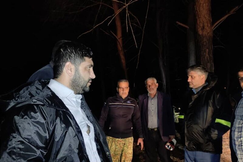 آتشسوزی اراضی بخش حویق تالش مهار شد آتشسوزی اراضی بخش حویق تالش مهار شد