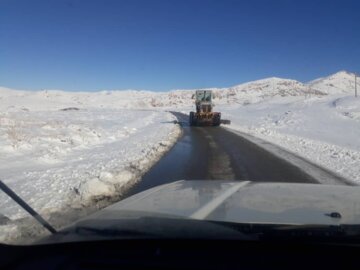 بازگشایی محور های سخت‌گذر روستایی تکاب