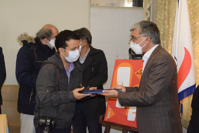 «بهمن زارعی» عکاس ایرنا تجلیل شد