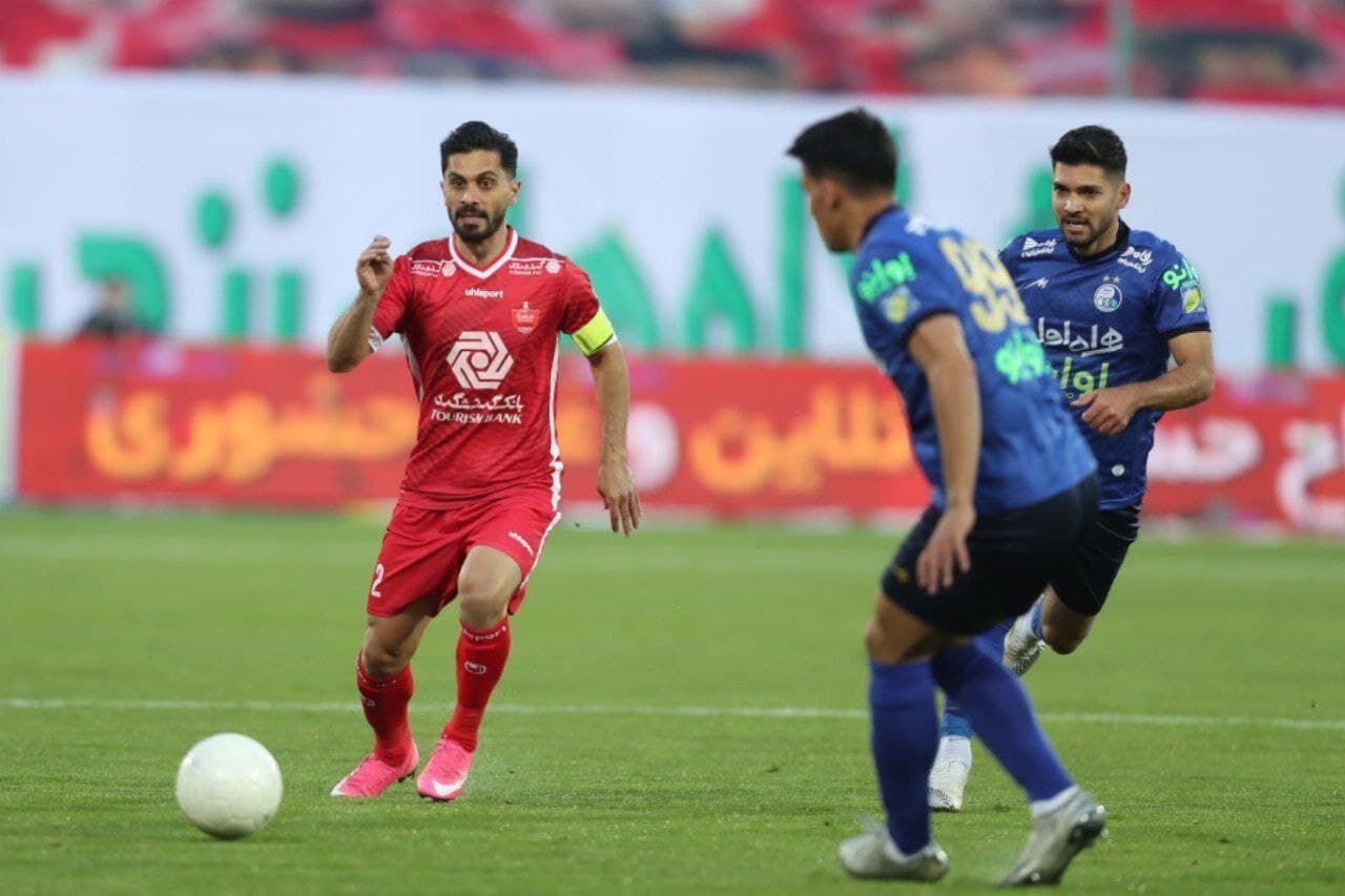 تا دقیقه ۵۵/ استقلال صفر - پرسپولیس صفر