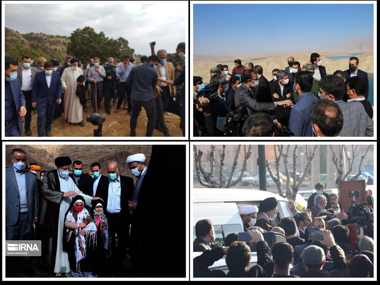 از فرود پهپاد در کوهرنگ تا نظارت بهداشتی در پایانههای مرزی