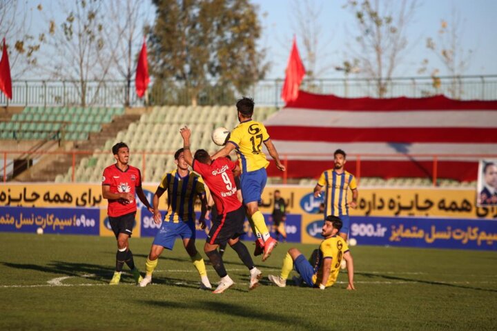 نساجی ۲ – پدیده شهرخودرو صفر ؛ پایان ۶ هفته ناکامی شاگردان الهامی