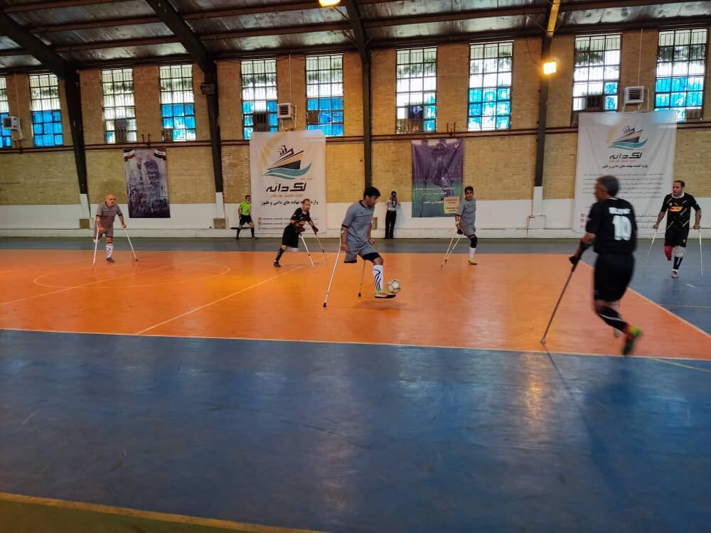 رقابت های فوتسال جانبازان قطع عضو به میزبانی البرز پایان یافت 