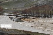 باران، آب را در رودخانه "خلیفان" مهاباد جاری کرد