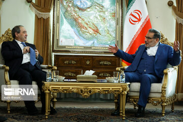 Syria's Mekdad meets Iran's Shamkhani