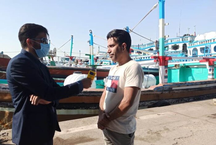 لحظهشماری صیادان اسکله کُنارک برای حل مشکلات ۱۷ ساله