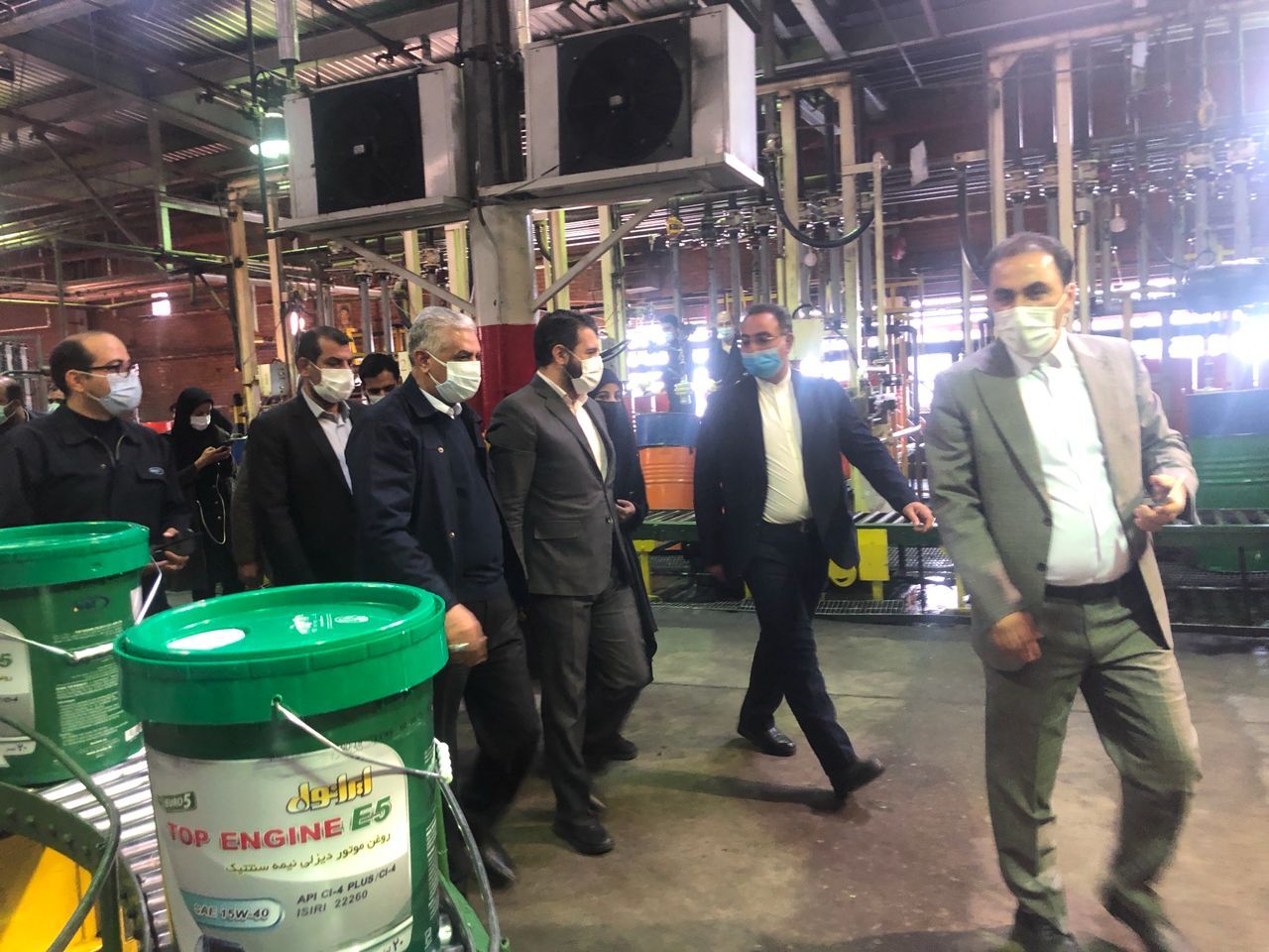 محصولات جدید شرکت ایرانول با حضور وزیر کار رونمایی شد