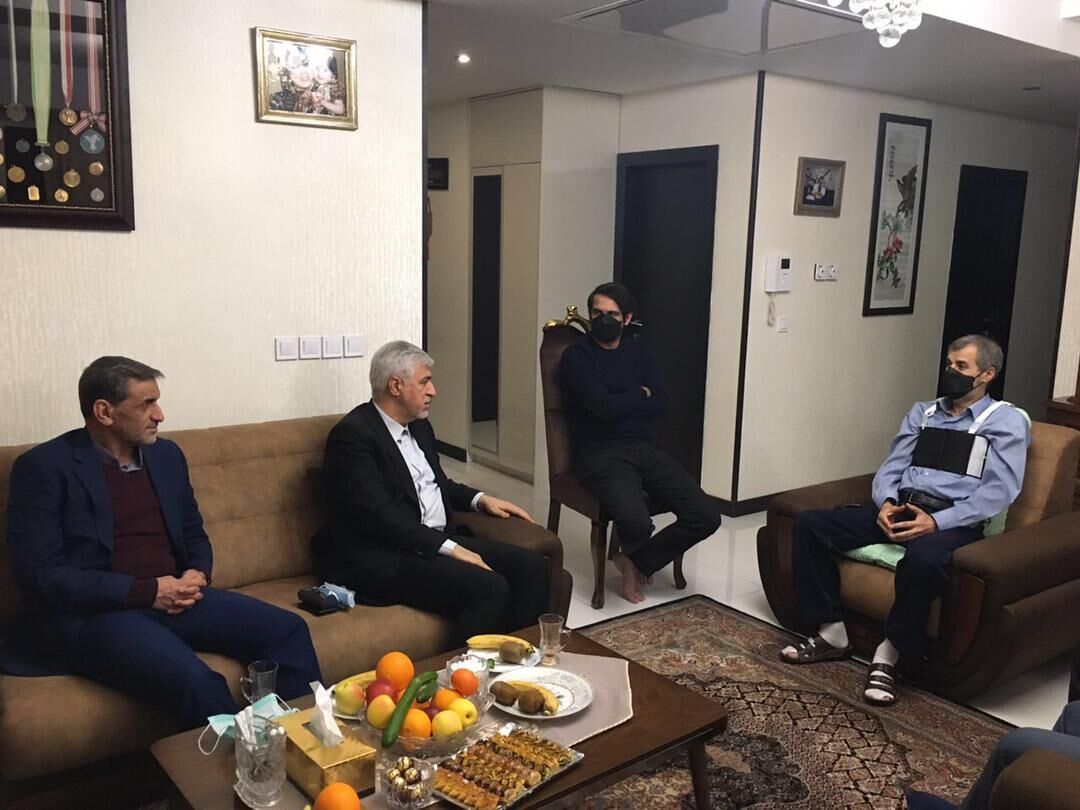 عیادت وزیر ورزش و جوانان از محمد مایلیکهن عیادت وزیر ورزش و جوانان از محمد مایلیکهن