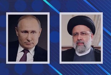 روسای جمهوری ایران و روسیه درباره اوضاع اوکراین و مذاکرات وین گفت وگو کردند 