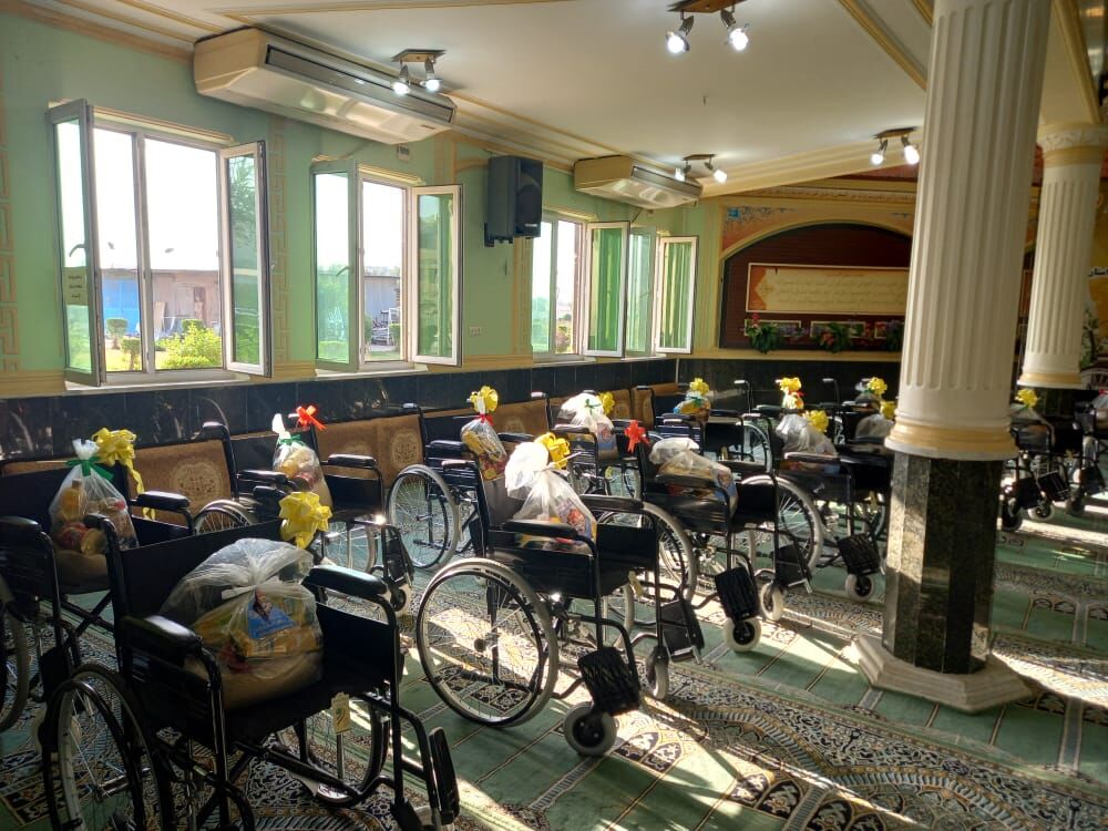 خیرین خوزستانی به یاری معلولان شتافتند 