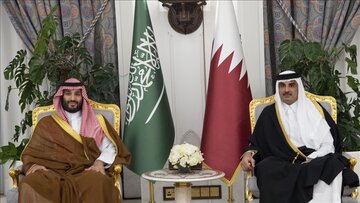 دیدار امیرقطر و ولیعهد سعودی؛ روابط دوجانبه و مسائل منطقه محور مذاکرات