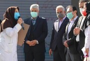 تجلیل از پرستارانی در شیراز که پذیرای بیماران کرونایی ۵ استان بودند