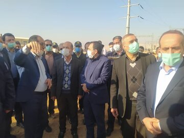 بازدید وزیر نیرو از نیروگاه سیکل ترکیبی خرمآباد 6