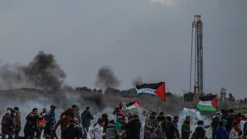 ۱۴۵ فلسطینی در درگیری با صهیونیست‌ها زخمی شدند