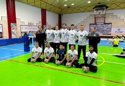 تیم والیبال نشسته شهرداری گنبد حریف گیلانی را شکست داد