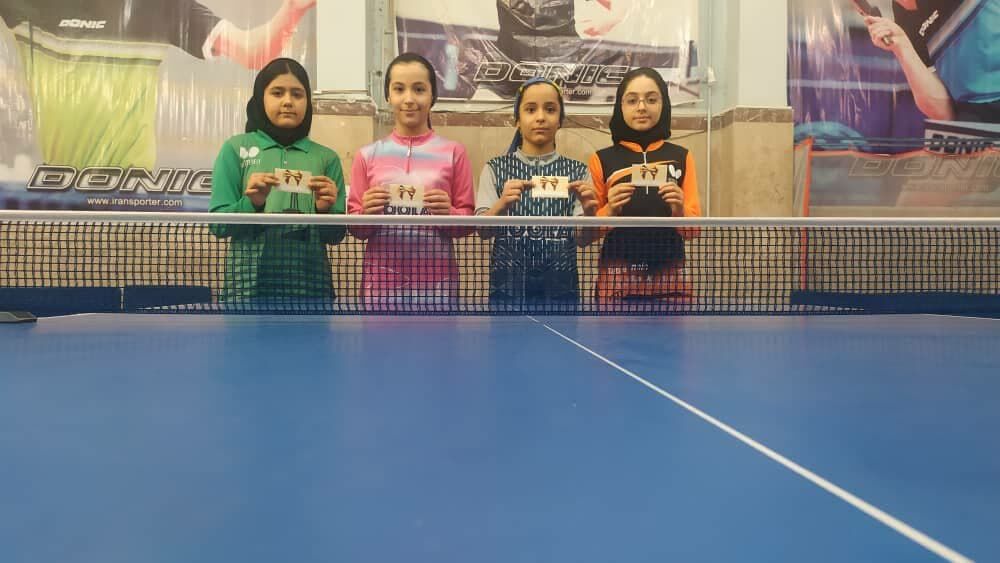 ورزشکار کرمانشاه قهرمان تنیس روی میز چندجانبه همدان شد
