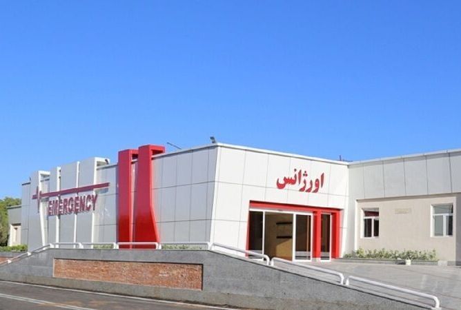 ساختمان اورژانس بیمارستان شهید آتشدست نهبندان تکمیل شد ساختمان اورژانس بیمارستان شهید آتشدست نهبندان تکمیل شد