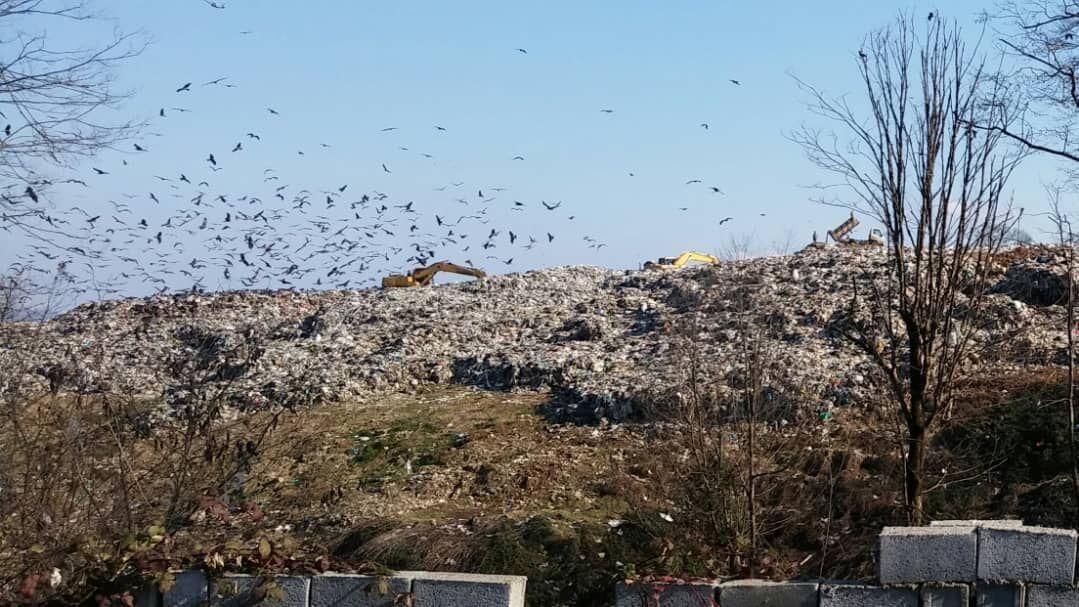 مطالبه دانشجویان بابل برای حل معضل زباله انجیل‌سی 