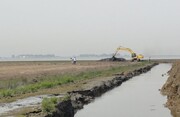 شبکه چهار هزار هکتاری آبیاری و زهکشی علی‌آبادکتول آماده بهره‌برداری است