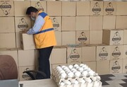 هزار و ۸۰۰ کیلوگرم تخم‌مرغ در شهرستان نهبندان توقیف شد