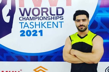 وزنه‌برداری قهرمانی جهان؛ جوادی برنز یک‌ضرب را به گردن آویخت