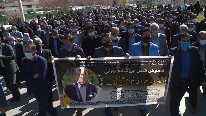 پیکر فعال فرهنگی کهگیلویه و بویراحمد در زادگاهش تشییع وبه خاک سپرده شد