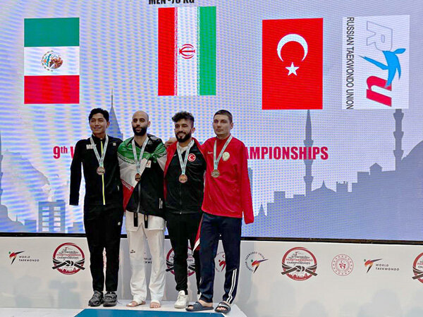 مردان پاراتکواندو ایران نایب قهرمان جهان شدند