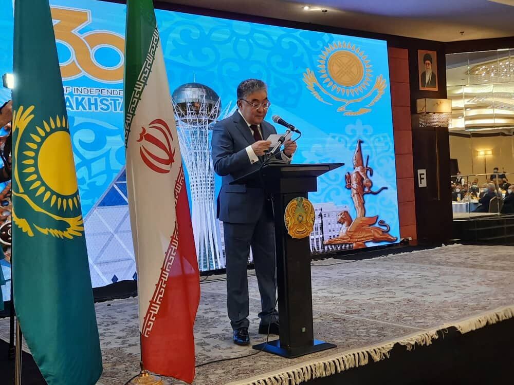 Kazakh envoy says trade exchange with Iran doubles