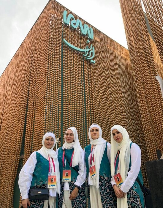 برگزاری تور پاویونگردی ایران توسط راهنمایان گردشگری در اکسپوی دبی