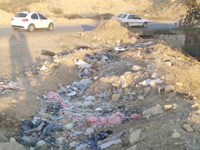 زباله، بیصدا جان طبیعت بکر باشت را میگیرد