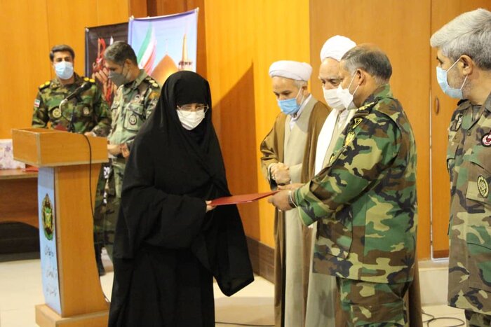 جشنواره عفاف و حجاب در قرارگاه منطقه‌ای ارتش درشمال شرق کشور برگزار شد