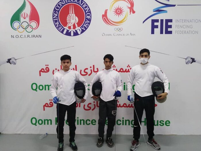 شمشیربازان قمی نخستین‌بار به مسابقات قهرمانی کشور اعزام شدند