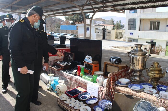 ۶ میلیارد ریال اموال مسروقه توسط پلیس آگاهی کرمانشاه کشف شد