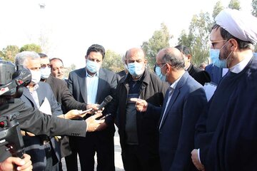 وزیر راه و شهرسازی از طرح توسعه بیمارستان میبد بازدید کرد