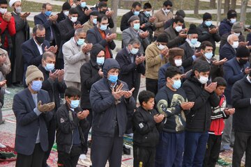 اقامه نماز باران در شهرکرد